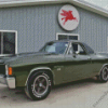 Dark Green SS El Camino Diamond Painting