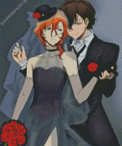 Dazai And Chuya Soukoku Diamond Painting