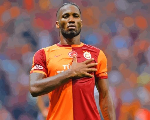 Didier Drogba Football Player Diamond Painting