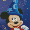 Disney Animation Fantasia Mickey Mouse Diamond Painting