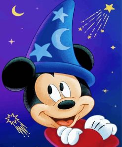 Disney Animation Fantasia Mickey Mouse Diamond Painting