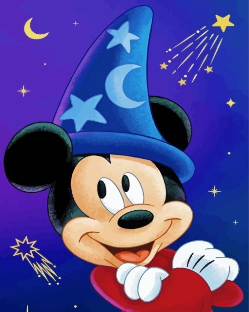 Disney Animation Fantasia Mickey Mouse Diamond Painting