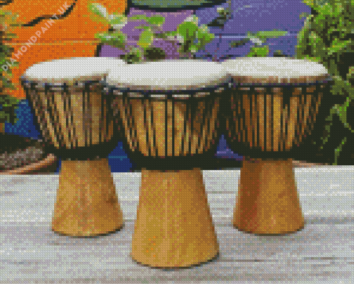 Djembe Diamond Painting