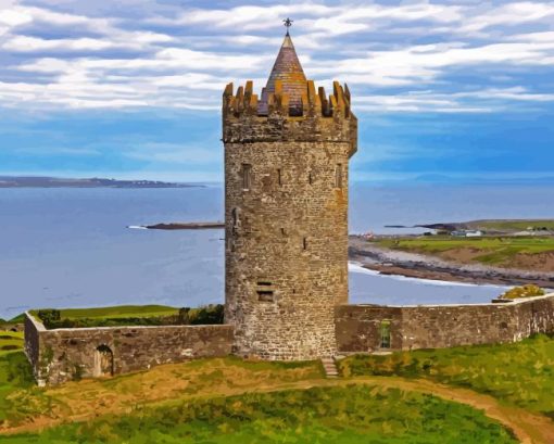 Doonagore Castle Diamond Painting