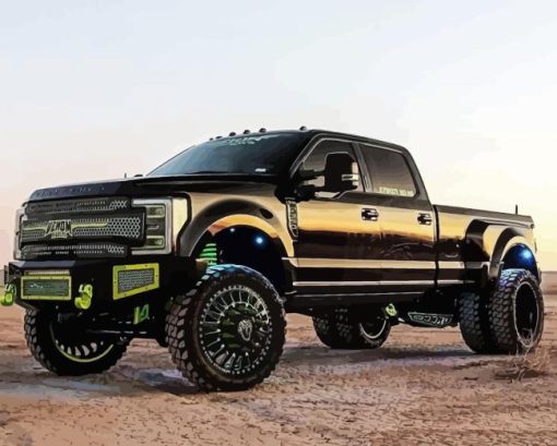 Dually Truck Diamond Painting