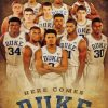 Duke Blue Devils Team Poster Diamond Painting