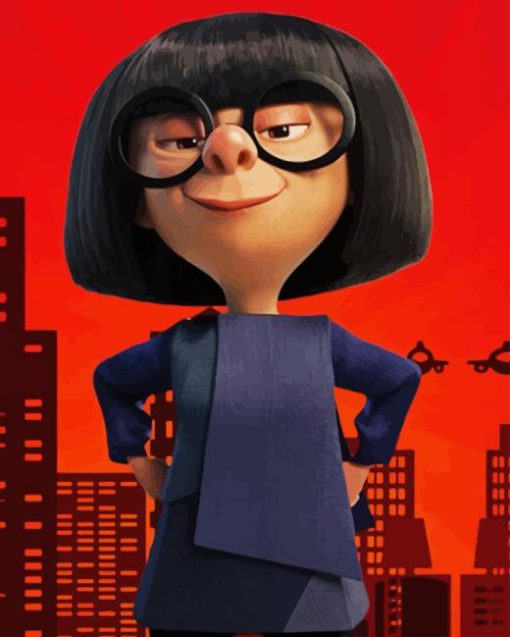 Edna Mode Diamond Painting