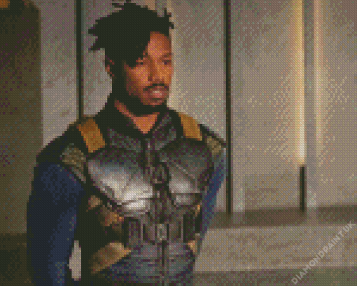 Erik Killmonger Diamond Painting