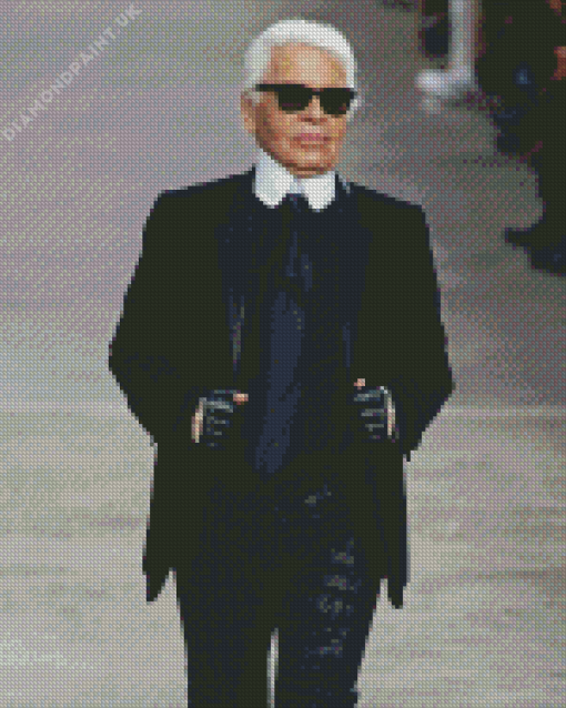 Famous Karl Lagerfeld Diamond Painting