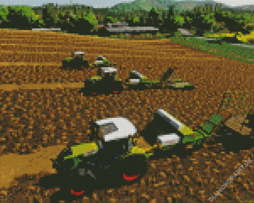 Farming Simulator Diamond Painting