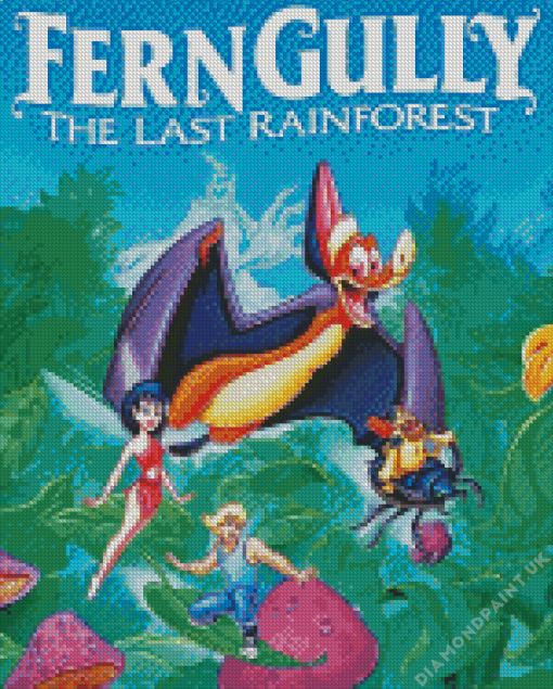 FernGully The Last Rainforest Diamond Painting