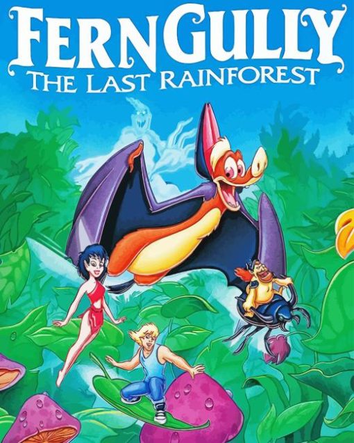 FernGully The Last Rainforest Diamond Painting