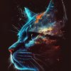 Galaxy Cat Diamond Painting