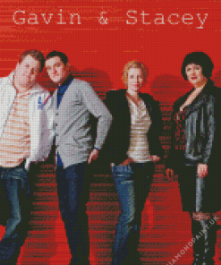 Gavin And Stacey Poster Diamond Painting