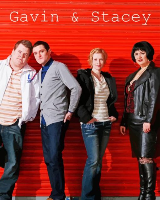 Gavin And Stacey Poster Diamond Painting