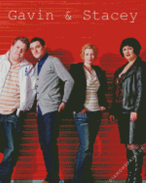 Gavin And Stacey Poster Diamond Painting