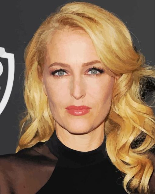 Gillian Anderson American Actress Diamond Painting