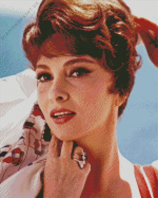 Gina Lollobrigida Diamond Painting