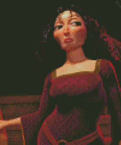 Gothel Character Diamond Painting