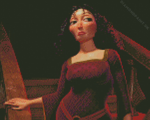 Gothel Character Diamond Painting