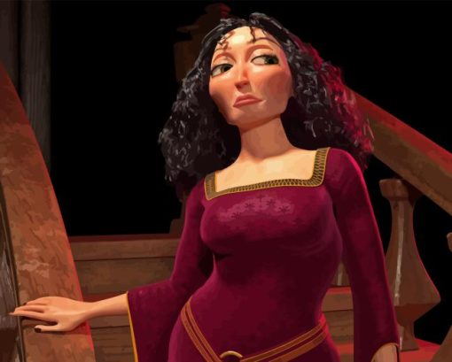 Gothel Character Diamond Painting