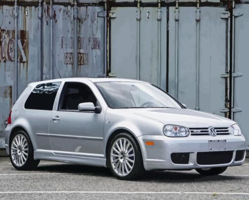 Grey Golf R32 Diamond Painting