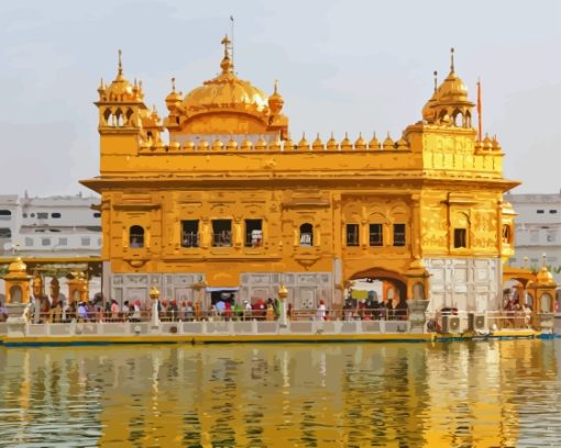 Gurdwara The Golden Temple Diamond Painting