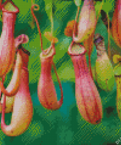 Hanging Carnivorous Plant Diamond Painting