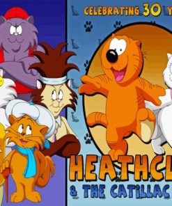 Heathcliff Poster Diamond Painting