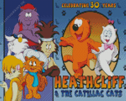 Heathcliff Poster Diamond Painting