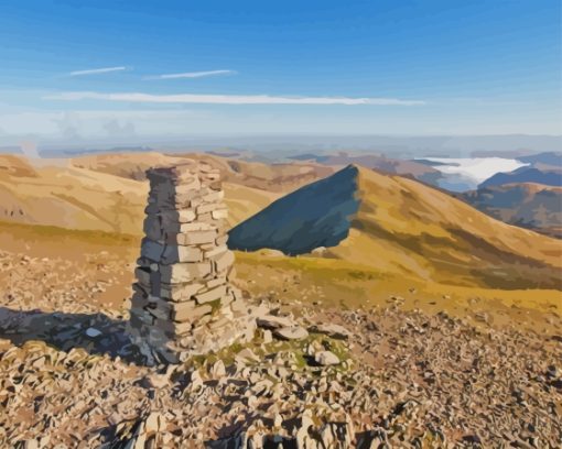 Helvellyn Mountain Diamond Painting