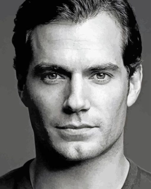 Henry Cavill Diamond Painting