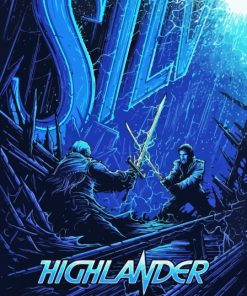 Highlander Poster Art Diamond Painting