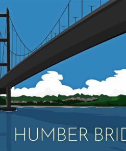 Humber Bridge England Diamond Painting