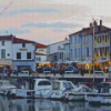 Ile De Re Harbour Diamond Painting