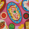 Illustration Mexican Food Diamond Painting