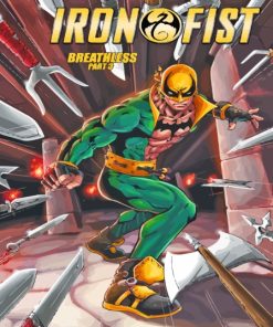 Iron Fist Marvel Poster Diamond Painting