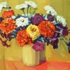 Jane Peterson Vase Flowers Diamond Painting