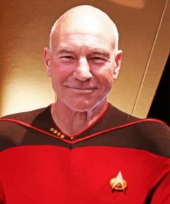 Jean Luc Picard Diamond Painting