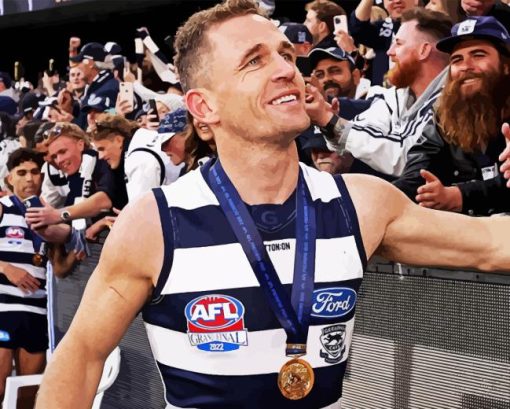 Joel Selwood Diamond Painting