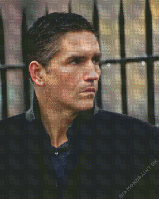 John Reese By Jim Caviezel Diamond Painting