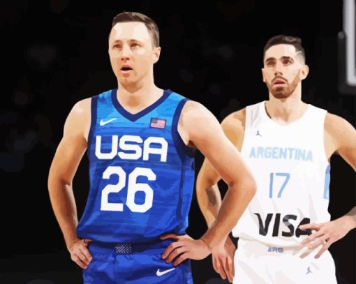 Josh Magette And Argentina Player Diamond Painting