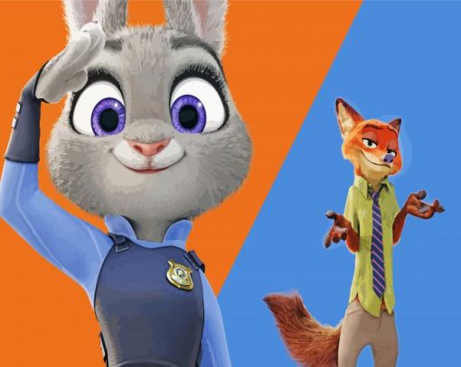 Judy Hoops And Nick Diamond Painting