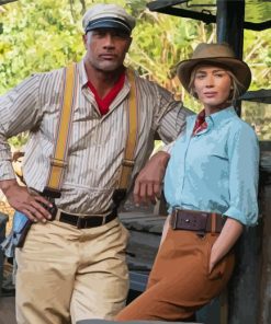 Jungle Cruise Frank And Lily Diamond Painting