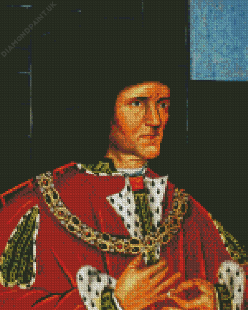 King Richard III Portrait Diamond Painting