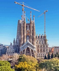 La Sagrada Familia Diamond Painting