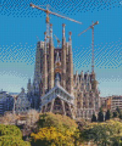 La Sagrada Familia Diamond Painting