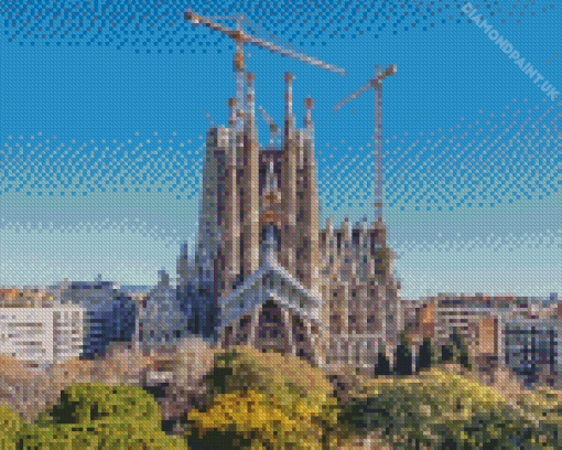 La Sagrada Familia Diamond Painting