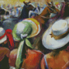 Ladies At The Races Art Diamond Painting