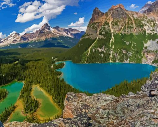 Lake OHara Diamond Painting